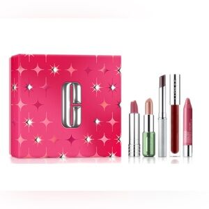 Clinique Lipstick Gift Set: includes 5 products
